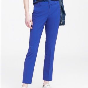 Banana Republic Ryan fit trouser 8L tall NWT Blue